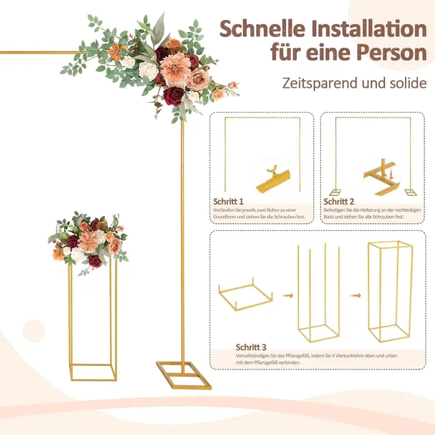 luk-slubny-weselny-urodzinowy-22-x-22m-metalowy-zloty-2-stojaki-na-kwiaty-kod-producenta-b0cqwztmtf-stan-nowy