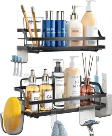 polka-prysznicowa-2-sztuki-organizer-prysznicowy-bez-wiercenia-z-haczykami