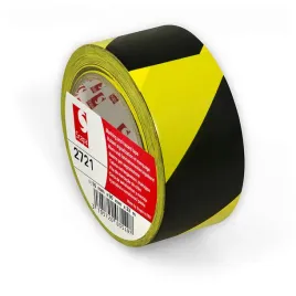 tasma-zolto-czarna-ostrzegawcza-podlogowa-wloska-scapa-2724-50mm-33m