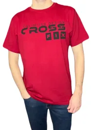 t-shirt-meski-bordowy-okragly-dekolt-cross-xl