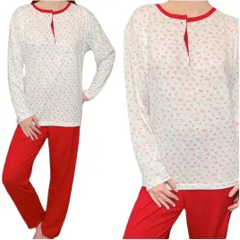 pizama-damska-z-dlugim-rekawem-male-kwiatuszki-dl-spodnie-czerwone-xl