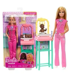 lalka-barbie-kariera-lekarz-pediatra-doktor-bobas-akcesoria
