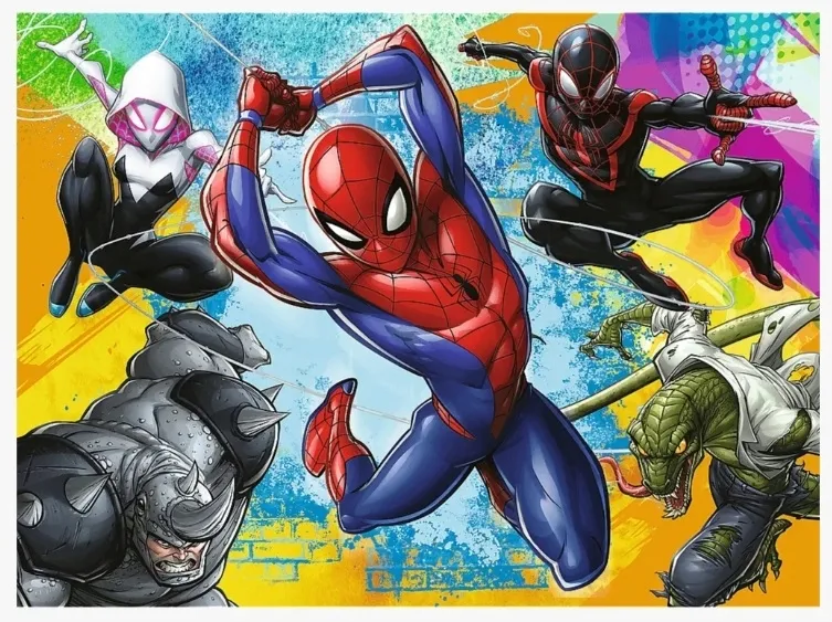 puzzle-marvel-30-elementow-kolory-spider-mena-trefl