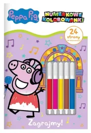 numerkowe-kolorowanki-swinka-peppa-zagrajmy-5-flamastrow