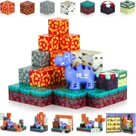 klocki-magnetyczne-konstrukcyjne-magnetic-pixele-dinozaur