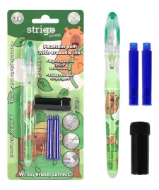 pioro-wymazywalne-ze-stalowka-zielone-kapibara-strigo