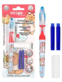 pioro-wymazywalne-ze-stalowka-niebieskie-kapibara-strigo