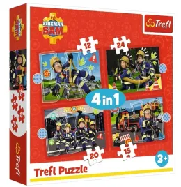 puzzle-4w1-strazak-sam-przygody-strazaka-sama