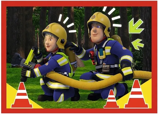 puzzle-4w1-strazak-sam-przygody-strazaka-sama-stan-nowy