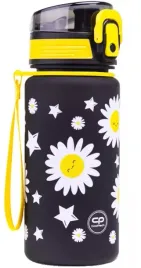 bidon-szkolny-brisk-mini-daisy-black-400ml-coolpack