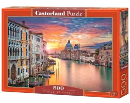 puzzle-500-el-wenecja-o-zachodzie-slonca-castorland