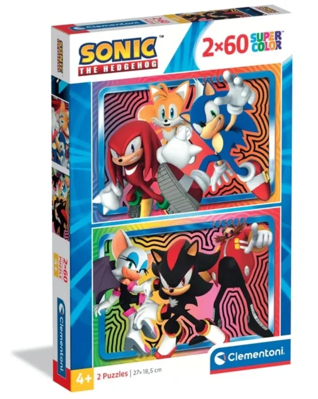 puzzle-super-kolor-sonic-2-x-60-elementow-clementoni
