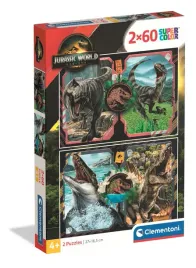 puzzle-2-x-60-el-supercolor-jurassic-world-dinozaury