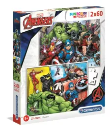 puzzle-2-x-60-elementow-marvel-avengers-clementoni