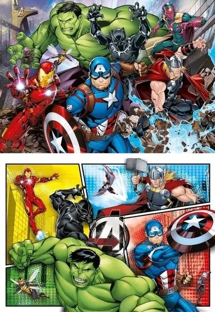 puzzle-2-x-60-elementow-marvel-avengers-clementoni