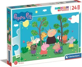 puzzle-24-elementow-maxi-suopercolor-swinka-peppa