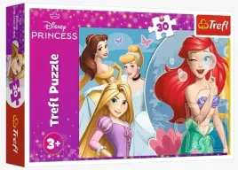 puzzle-disney-30-el-piekny-dzien-ksiezniczek-trefl