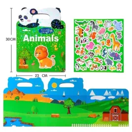 edukacyjna-ksiazeczka-z-naklejkami-zwierzeta