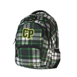 plecak-szkolny-wielokomoowy-szaro-zielona-krata-coolpack