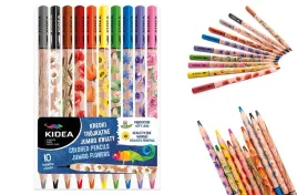 kredki-olowkowe-szkolne-trojkatne-jumbo-kwiaty-10-kolorow-kidea