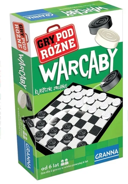 Gra towarzyska Strategiczna podróżna Warcaby