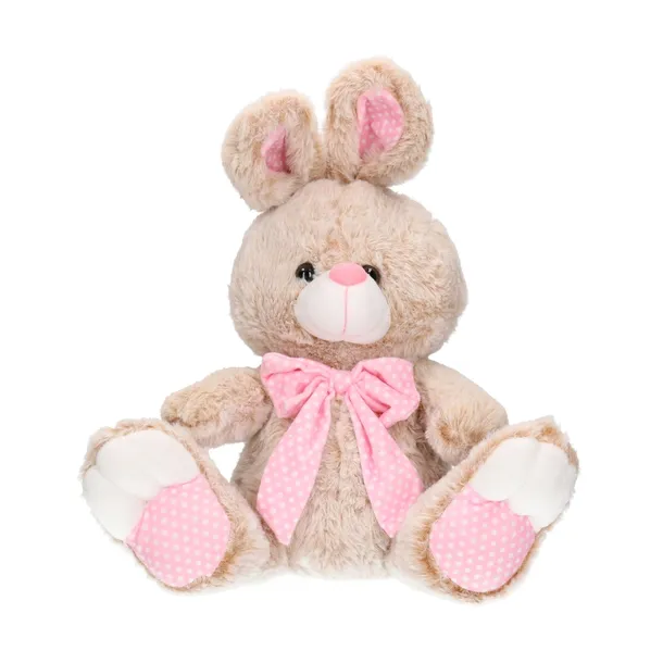 maskotka-zajaczek-zajac-siedzacy-z-kokardka-35-cm-material-tkanina