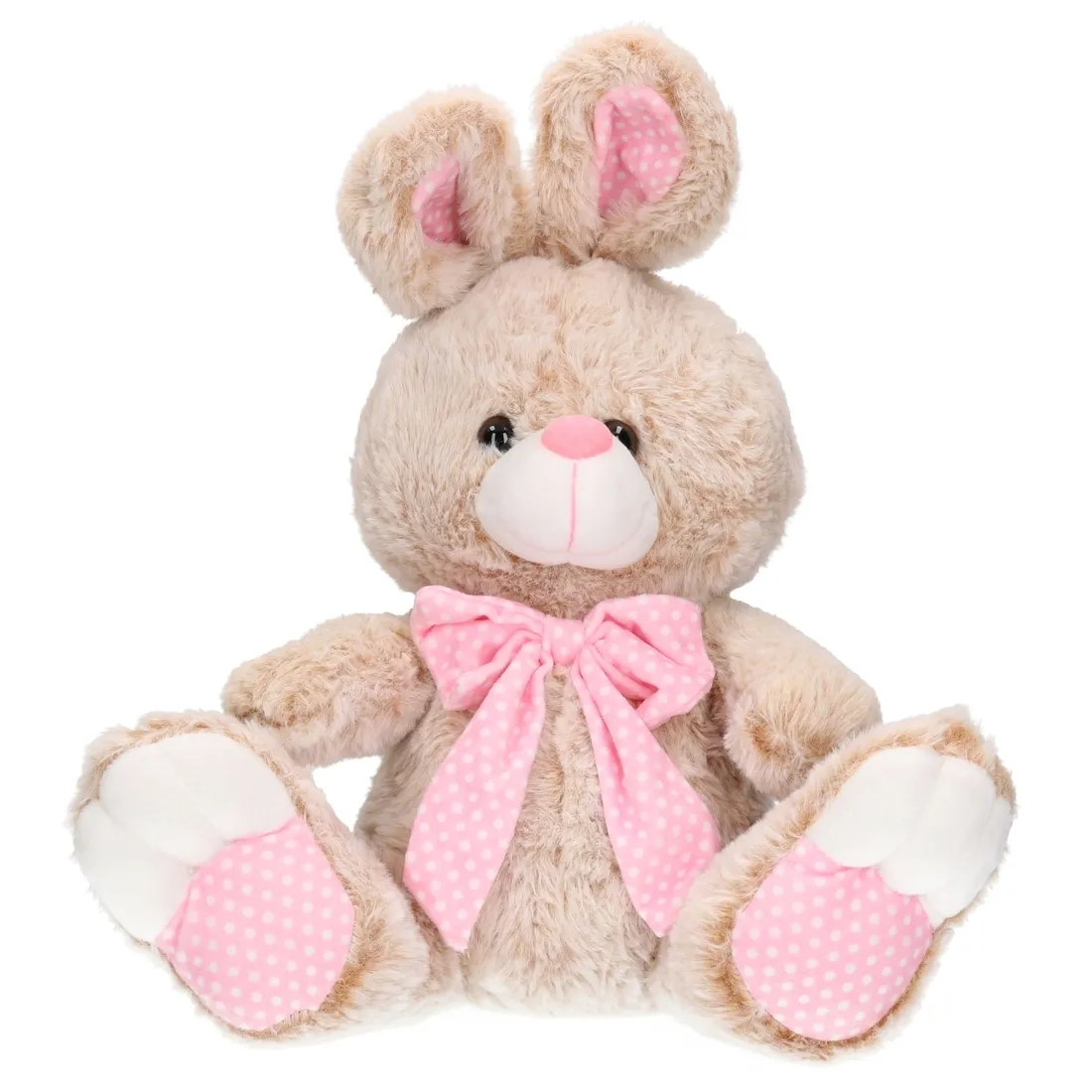 maskotka-zajaczek-zajac-siedzacy-z-kokardka-45-cm