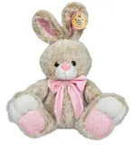 maskotka-zajaczek-zajac-siedzacy-z-kokardka-45-cm-stan-nowy