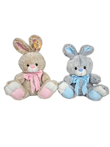 maskotka-zajaczek-zajac-siedzacy-z-kokardka-45-cm-marka-deef