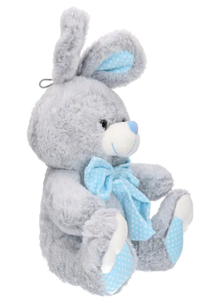 maskotka-zajaczek-zajac-siedzacy-z-kokardka-45-cm-wiek-dziecka-0