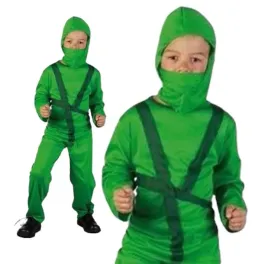 stroj-karnawalowy-ninja-koszula-spodnie-kaptur-maska-110-120-cm