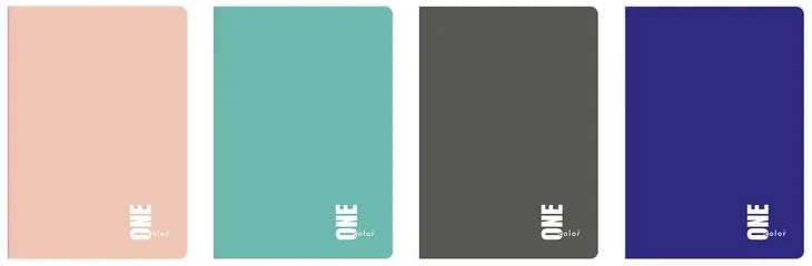 10 x Zeszyt A5 32 kartki w kratkę UV one color Interdruk