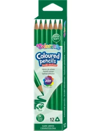 kredki-olowkowe-trojkatne-12-szt-ciemnozielone-colorino-kids