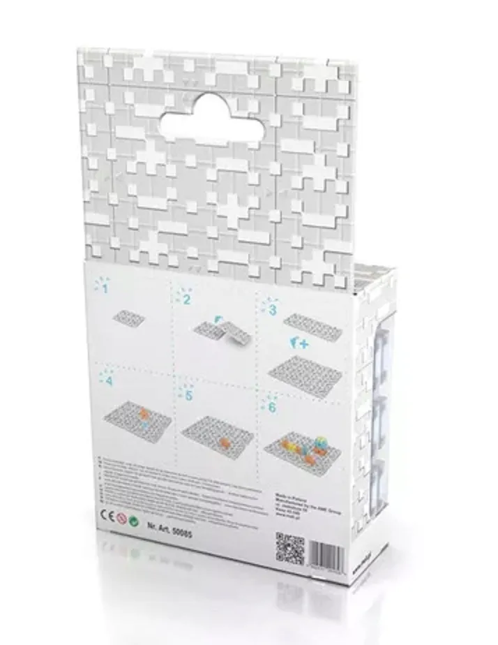 meli-basic-baseplate-gray-6-sztuk