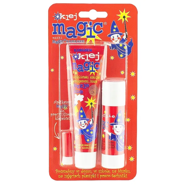 2w1 Magic magiczny klej w sztyfcie 20 g i w tubie 45 g
