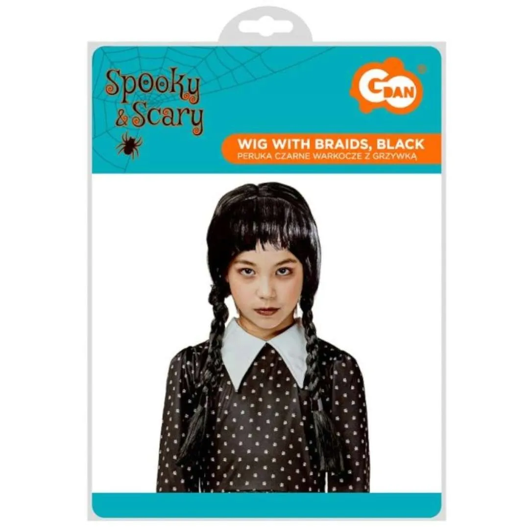 peruka-wlosy-wenesday-addams-czarne-warkocze-godan-stan-nowy