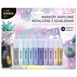 markery-akrylowe-metaliczne-10-kol-z-szablonami-ki