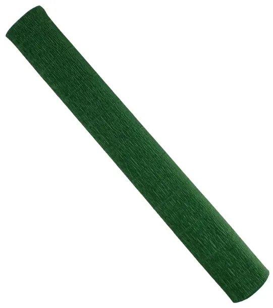 Krepina krepa włoska 180 g bibuła marszczona nr.561 ciemna zieleń