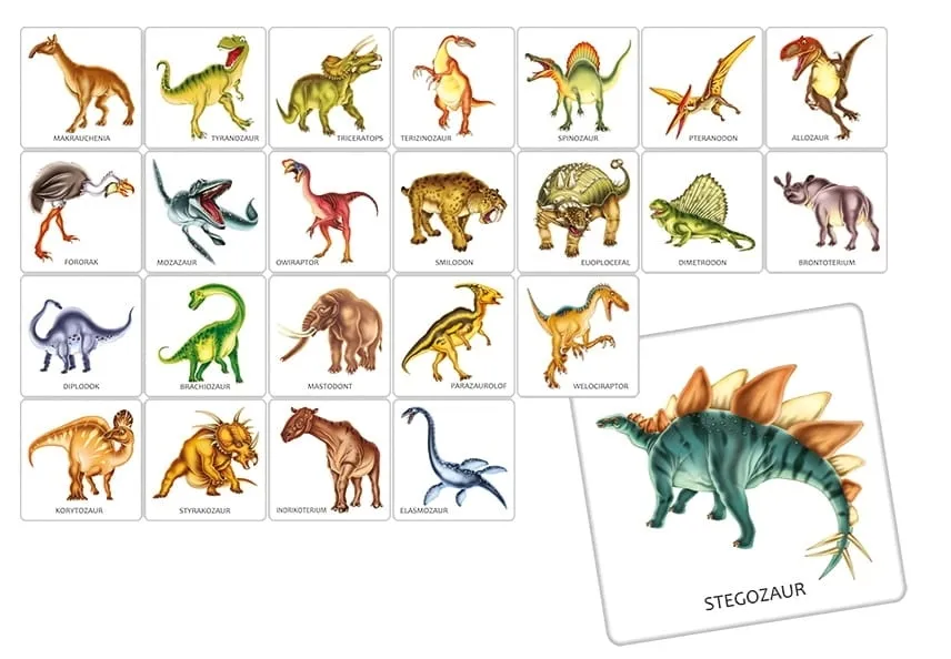 gra-memory-dinozaury-prehistoryczne-memo-stan-nowy