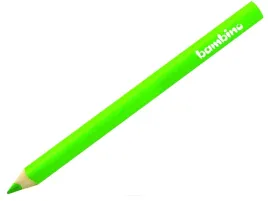 kredka-jasnozielona-trojkatna-bambino-12-sztuk