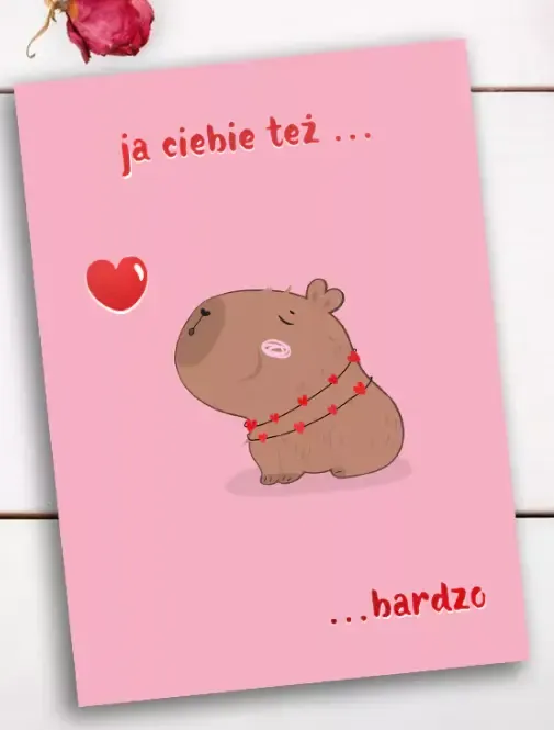 karnet-na-walentynki-kapibara