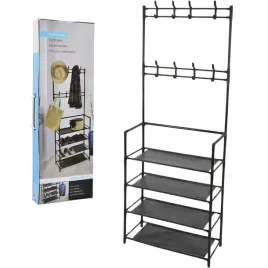 wieszak-stojacy-na-ubrania-stojak-stalowy-z-polkami-garderoba-60x26x155cm