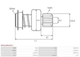bendix-rozrusznika-bosch-as-pl-sd0129-bosch-producent-czesci-as-pl-stan-nowy