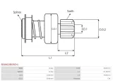 bendix-rozrusznika-oem-bosch-as-pl-sd0302-bosch-stan-nowy-wersja-europejska
