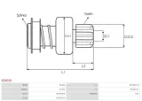 bendix-rozrusznika-as-pl-sd6029-stan-nowy-producent-czesci-as-pl