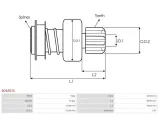 bendix-rozrusznika-as-pl-sd0357s-stan-nowy-numer-katalogowy-czesci-sd0357s
