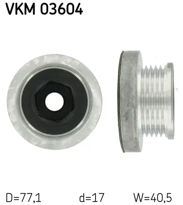 kolo-pasowe-alter-renault-cliokangoola-guna-skf-numer-katalogowy-czesci-vkm-03604