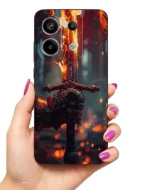 etui-case-do-xiaomi-redmi-note-13-pro-5g-postacie-straszne-ogien
