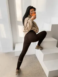 legginsy-damskie-olavoga-flexible-brazowe