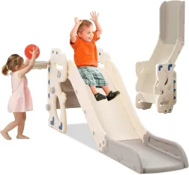 zjezdzalnia-dziecieca-skladana-z-koszem-do-koszykowki-i-podlokietnikami